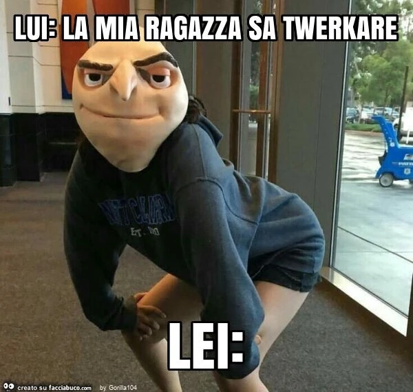 Lui: la mia ragazza sa twerkare lei
