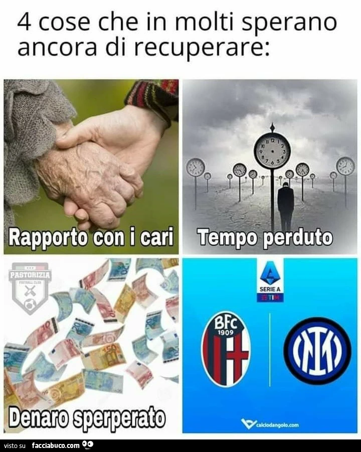 4 cose che in molti sperano ancora di recuperare