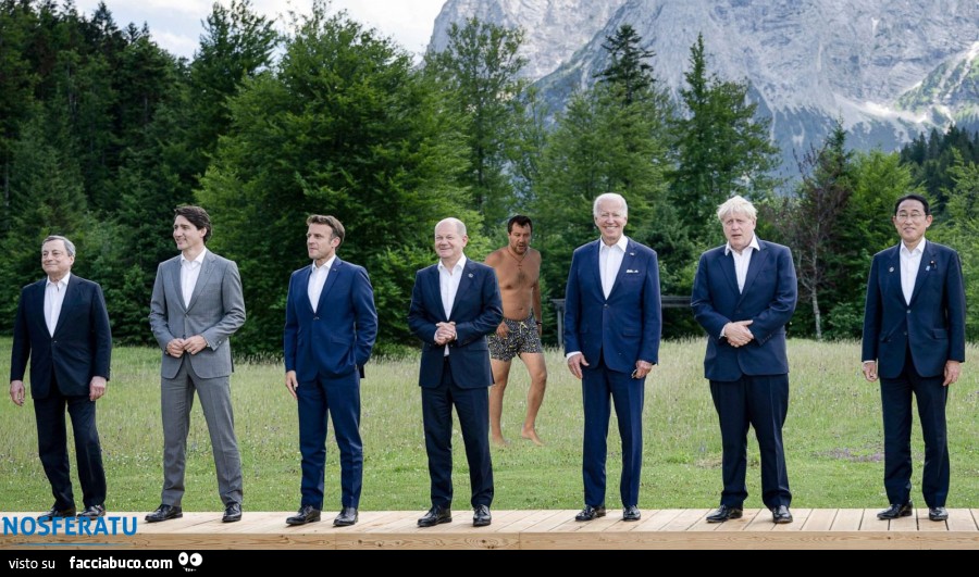 Salvini imbucato al G7