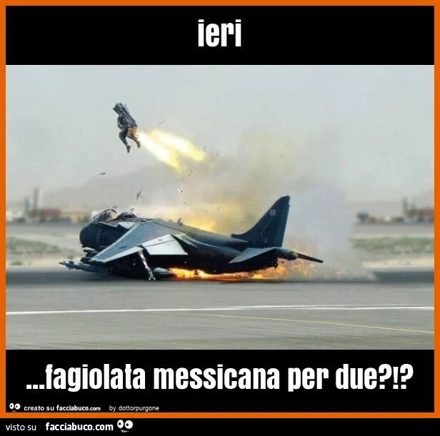 Ieri&hellip; fagiolata messicana per due?!?