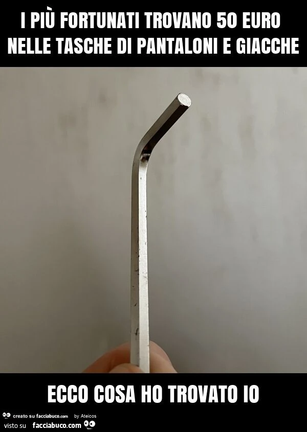 I più fortunati trovano 50 euro nelle tasche di pantaloni e giacche ecco cosa ho trovato io