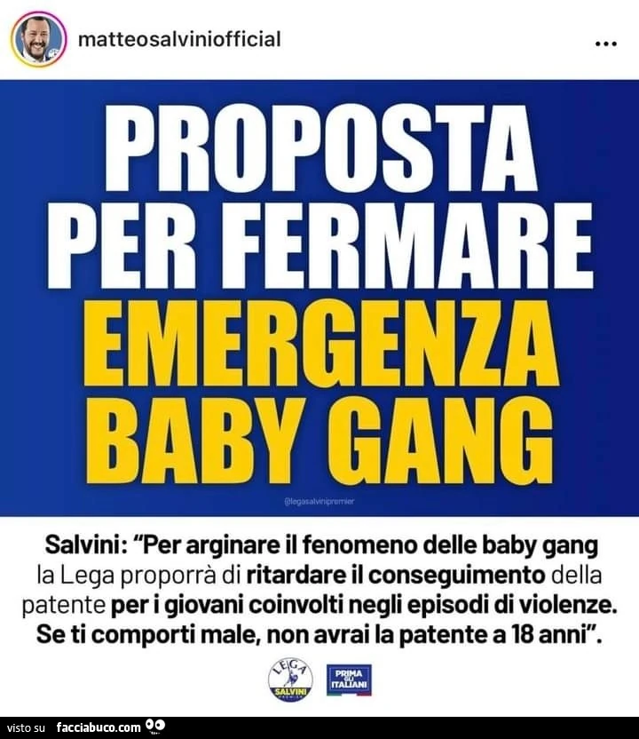 Baby gang