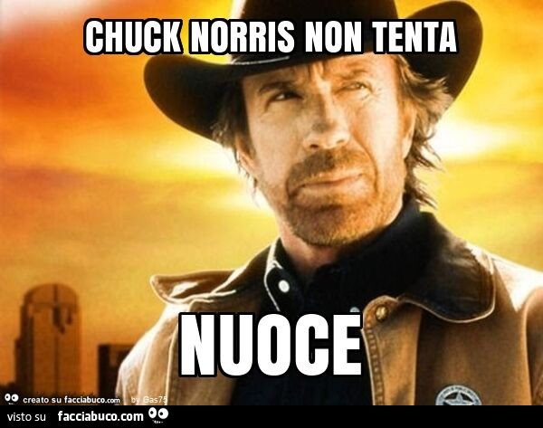 Chuck norris non tenta nuoce
