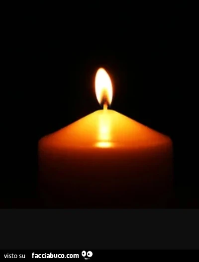 Candela accesa