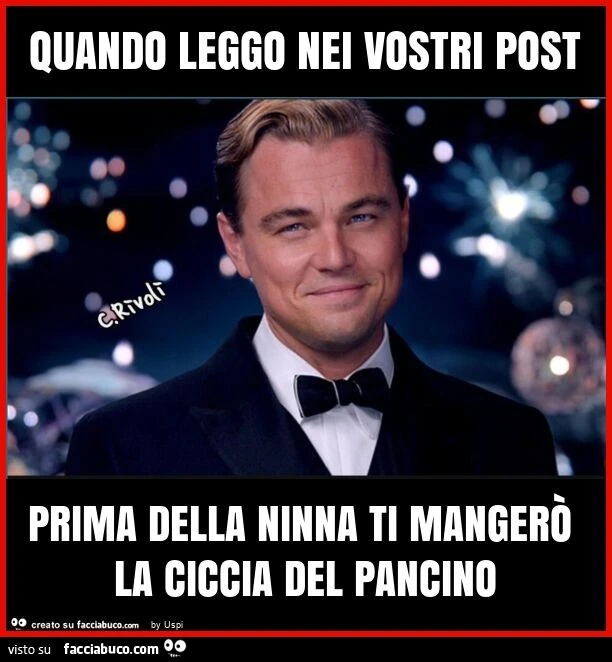 Quando leggo nei vostri post prima della ninna ti mangerò la ciccia del pancino