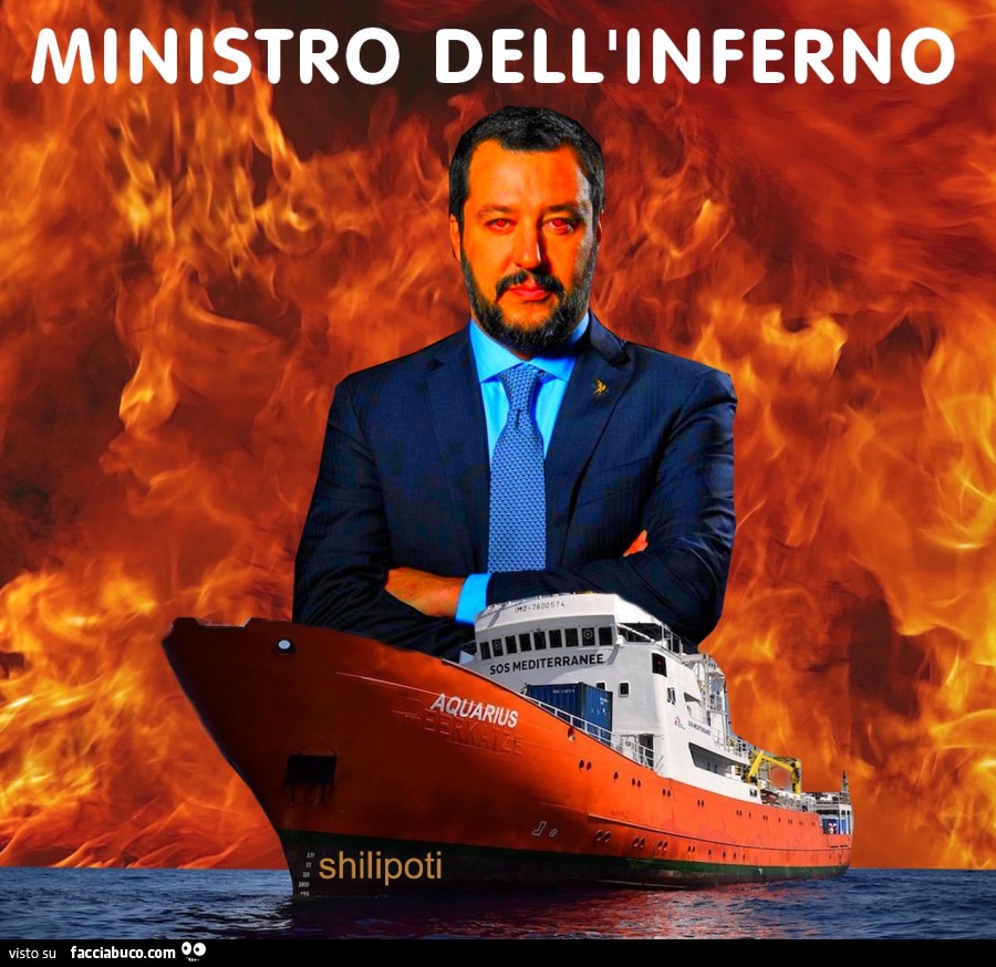 Salvini. Ministro dell'Inferno