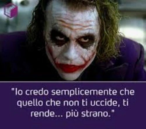 Quello che non ti uccide ti rende piรน strano