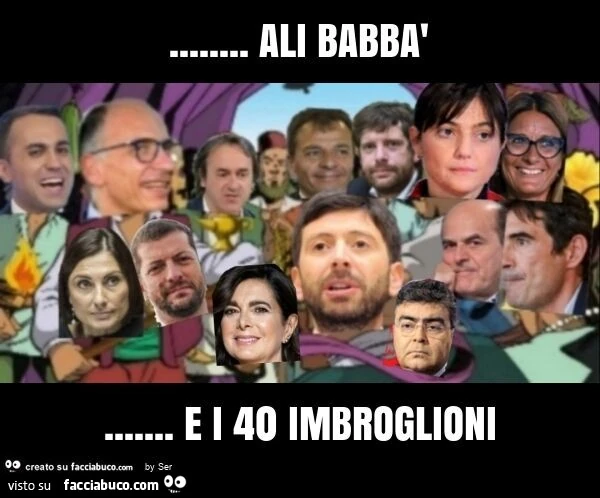 Ali babbà&hellip; e i 40 imbroglioni