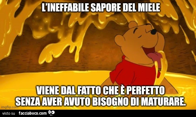 L'ineffabile sapore del miele viene dal fatto che è perfetto senza aver avuto bisogno di maturare