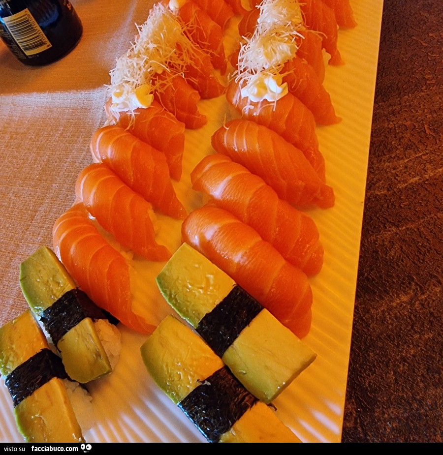 Sushi a tavola