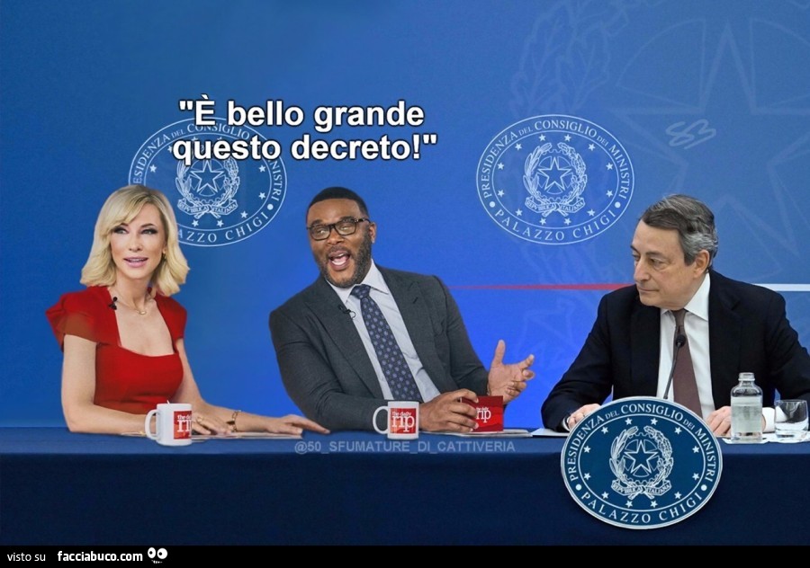 ร bello grande questo decreto