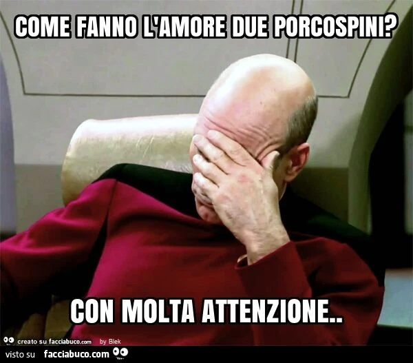 Come fanno l'amore due porcospini? Con molta attenzione