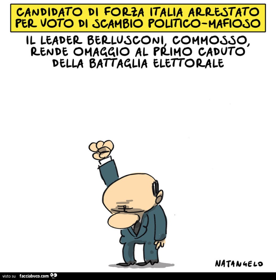 Candidato di forza italia arrestato per voto di scambio politico mafioso