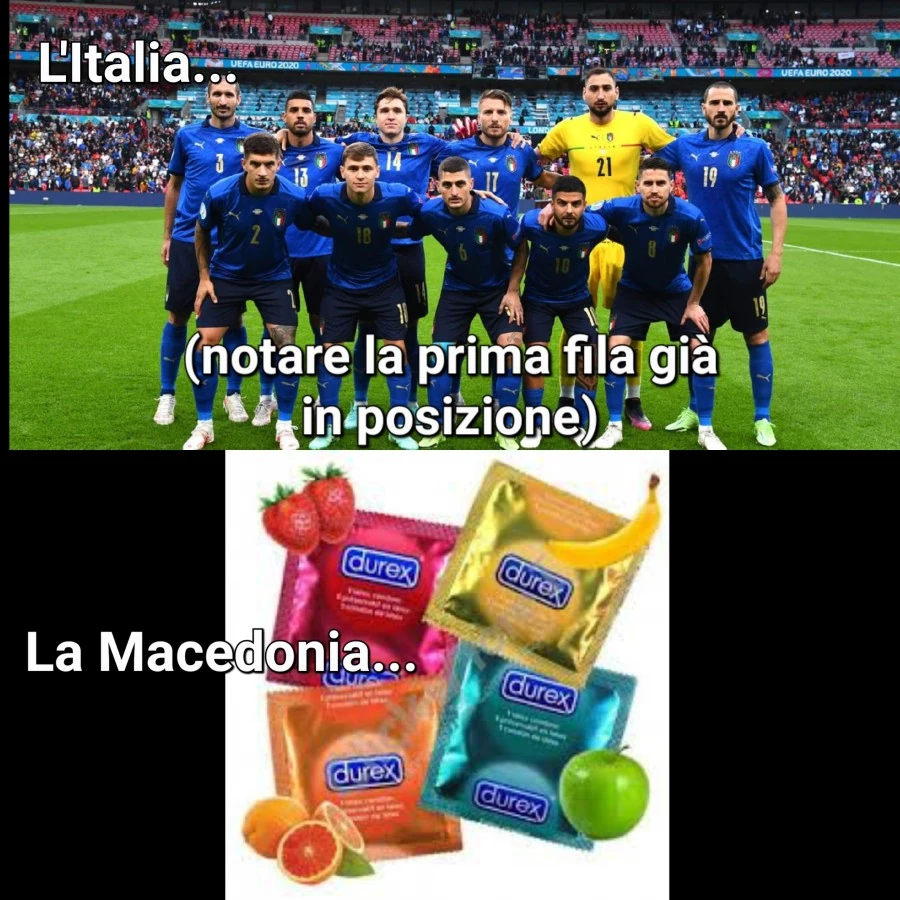 La Macedonia sopraffà gli Azzurri