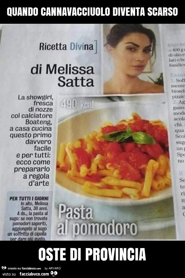 Quando cannavacciuolo diventa scarso oste di provincia