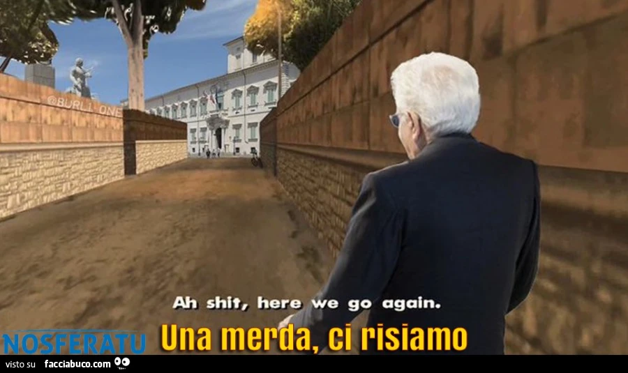 Mattarella in GTA San Andreas